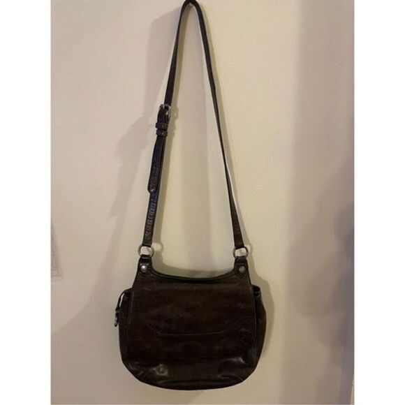 Frye Brown Leather Purse - Picture 1 of 9